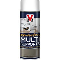 Peinture Rénovation Multi support argent satin aérosol 400 ml - V33