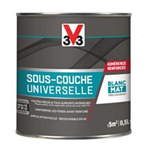 Sous couche universelle blanc mat 0,5l