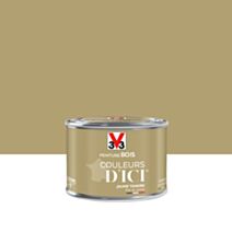 PEINTURE V33  BOIS COULEURS D’ICI ®  JAUNE TENDRE 125 ML
