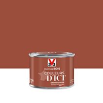 PEINTURE V33  BOIS COULEURS D’ICI ®  ORANGE OXYDE 125 ML