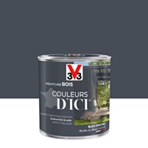  PEINTURE V33  BOIS COULEURS D’ICI ®  BLEU ENCRE 0,5 L
