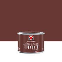 PEINTURE V33  FER COULEURS D’ICI ®  ROUGE SEPIA 125 ML