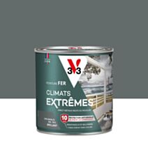 Peinture fer climats extrêmes brillant gris basal 0l5