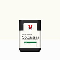 Peinture intérieure Colorissim® Blanc Grisé Satiné 75ml - V33
