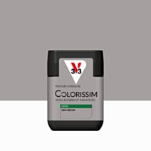 Peinture intérieure Colorissim® Gris Béton Satiné 75ml - V33