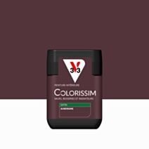 Peinture intérieure Colorissim® Aubergine Satiné 75ml - V33