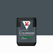 Peinture intérieure Colorissim® Anthracite Satiné 75ml - V33