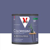 Peinture intérieure Colorissim® Indigo Grisé Satiné 0,5L - V33