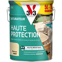 Saturateur Haute Protection naturel Mat 5L + 20% - V33