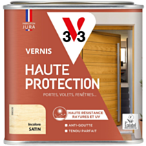 Vernis Haute Protection Ecolabel incolore Satin 0,5L - V33