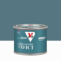 Peinture Bois Couleurs D’Ici® Bleu Feutré 125ml - V33