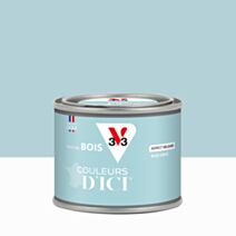 Peinture Bois Couleurs D’Ici® Bleu Grisé 125ml - V33
