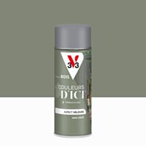 Aerosol V33 Bois Couleurs D’Ici® Kaki Grisé 400ml - V33