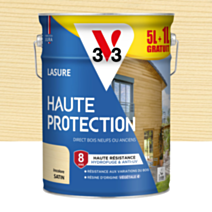 Lasure Haute Protection incolore Satin 5L+20% - V33