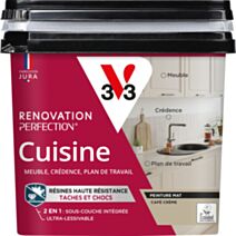 Peinture rénovation cuisine café mat 0,75L - V33