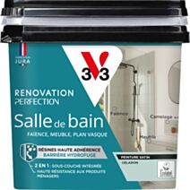 Peinture Rénovation perfection celadon satin 0,75L - V33