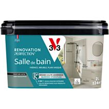Peinture Rénovation perfection eucalyptus satin 2L - V33