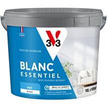 Peinture blanche essentiel mat 10L - V33