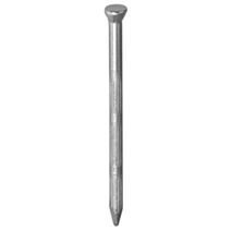 Pointe acier zingué strie tp acier galva 2,7x50 x15