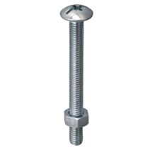 Boulon poelier acier zingué diam6x50 x8