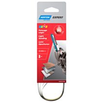 Bande ponçage sur ponceuses portatives Grain 80 13x454mm - NORTON
