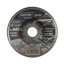 Disque multifonction pour tronçonneuse Ø115x22,23mm - NORTON