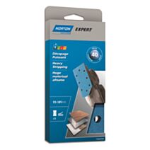 Patin machine parallèle 93x185mm x5 bleu - NORTON