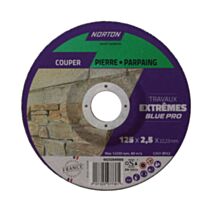 Disque matériaux construction Extrême 125x2,5mm - NORTON