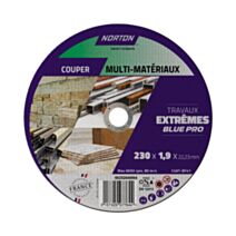 Disque multi-matériaux Extrême 230x1,9mm - NORTON