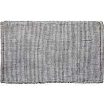 Tapis de Bain Antidérapant Bali Polycoton 50x80cm Gris - GUY LEVASSEUR