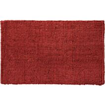 Tapis de Bain Antidérapant Bali Polycoton 50x80cm Terracotta