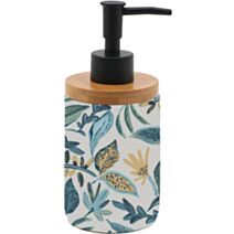 Distributeur de savon Jungle bleu céramique - LEVASSEUR
