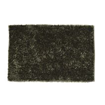 Tapis de bain uni Shiny 50x80 kaki - LEVASSEUR