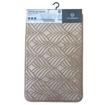 Tapis de Bain Yucca noisette 50x80cm - LEVASSEUR