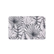Tapis de Bain Tropic noir/blanc 50x80cm - LEVASSEUR