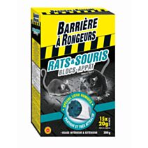 Rats & Souris - Blocs-Appât 15 blocs