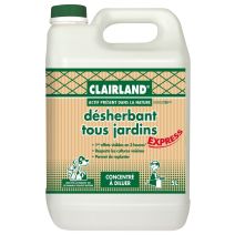 Désherbant Tous Jardins - Actif présent dans la nature - Concentré 5 L CLAIRLAND