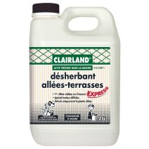 Désherbant Allées, Terrasses - Actif présent dans la nature - Concentré 2,5 L CLAIRLAND
