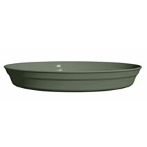 Soucoupe Romeo Recyclée Ø24cm h4cm Kaki - POETIC