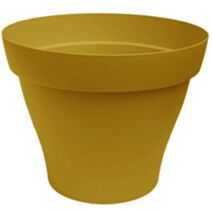 Pot Romeo Recyclé Rond Ø39cm h31,2cm 20L Tournesol - POETIC