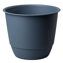 Pot de fleurs Joy 40 bleu jean recyclé Ø38,6cm 25L - POETIC