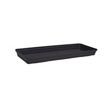 Soucoupe jardinière romeo 40 noir violine