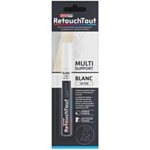 Retouchtout - stylo retouche blanc satine - SOLOPLAST