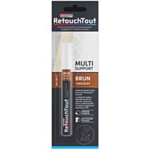 Retouchtout - stylo retouche brun chocolat - SOLOPLAST