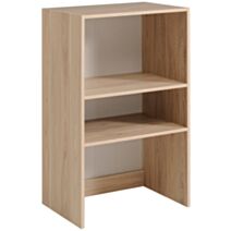 Dressing Easy Dress Colonne 2 étagères L60xH101xP40cm Chêne