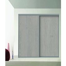 Porte de Placard Silex Coulissantes Sous-comble Gris