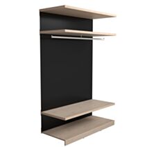 Dressing Play Module tablettes L150xH220xP60cm Chêne - EKIPA