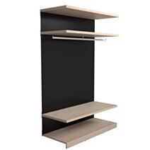 Dressing Play Module tablettes L150xH220xP60cm Chêne - EKIPA