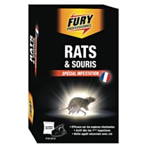 Insecticide Rats et Souris 7x20gr - FURY