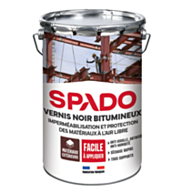Vernis noir bitumineux 4 L - SPADO